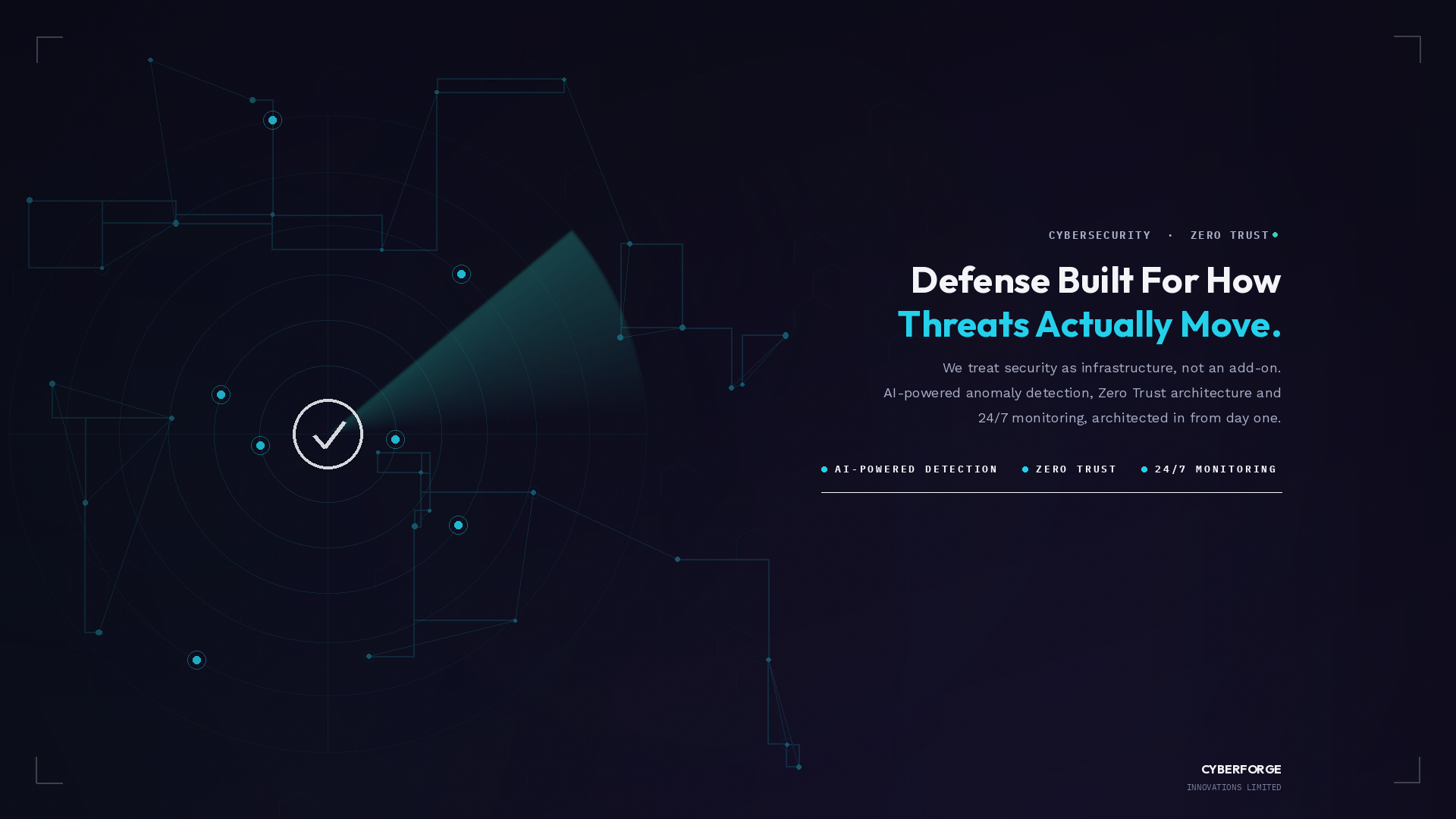 Defense built for how threats actually move